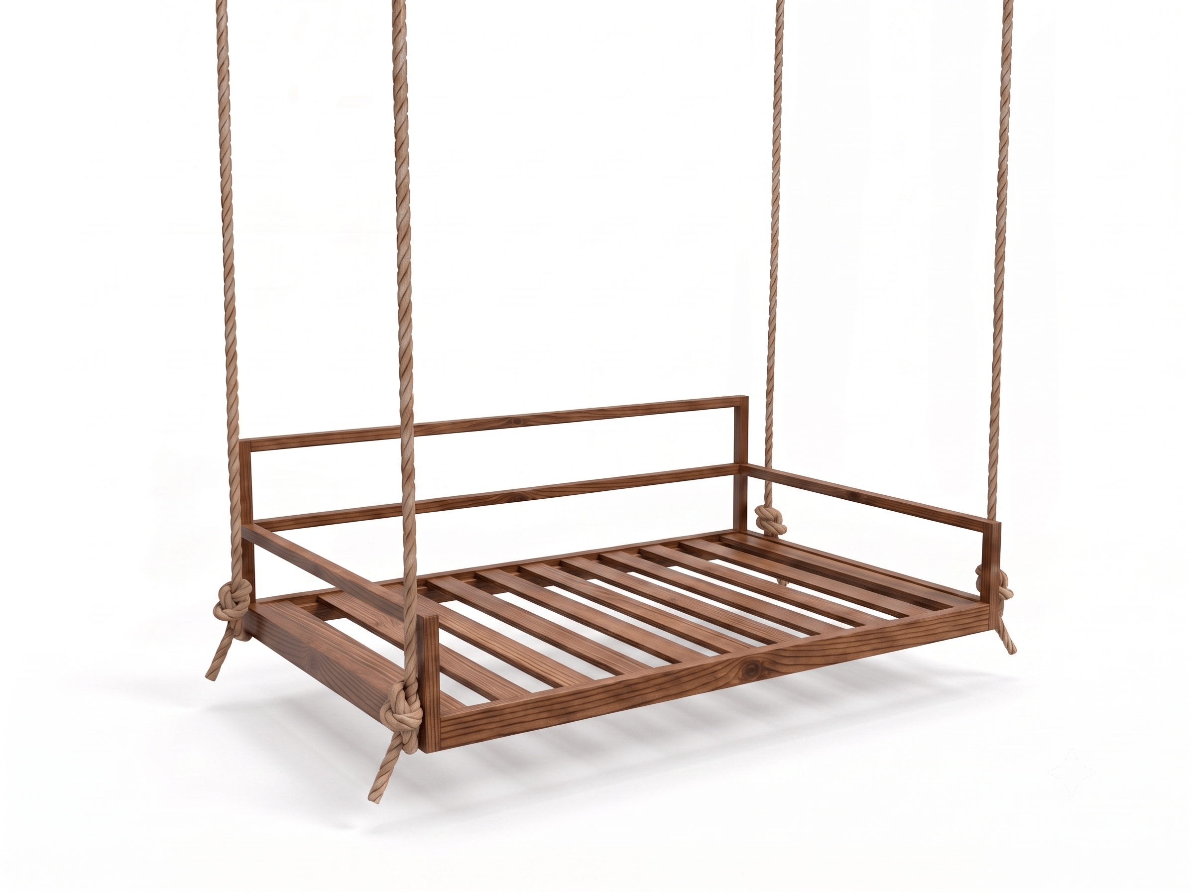 Atlantic Swing Co. The Palm Swing Bed in Mahogany, Twin