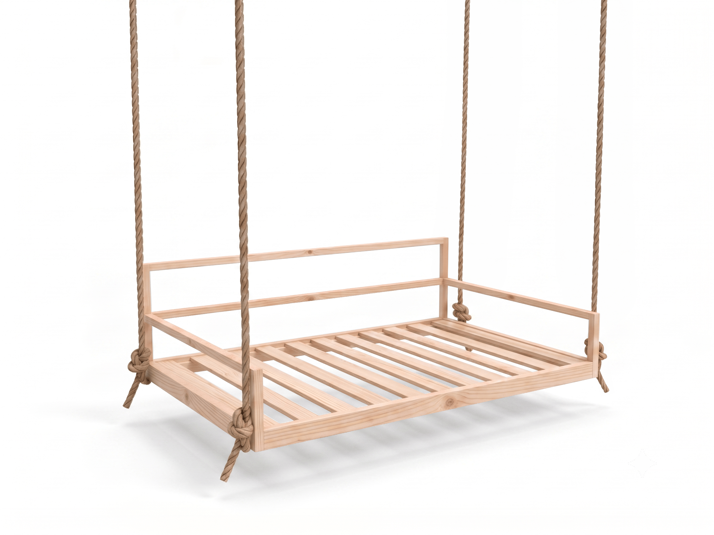 Atlantic Swing Co. The Palm Swing Bed in Mahogany, Twin