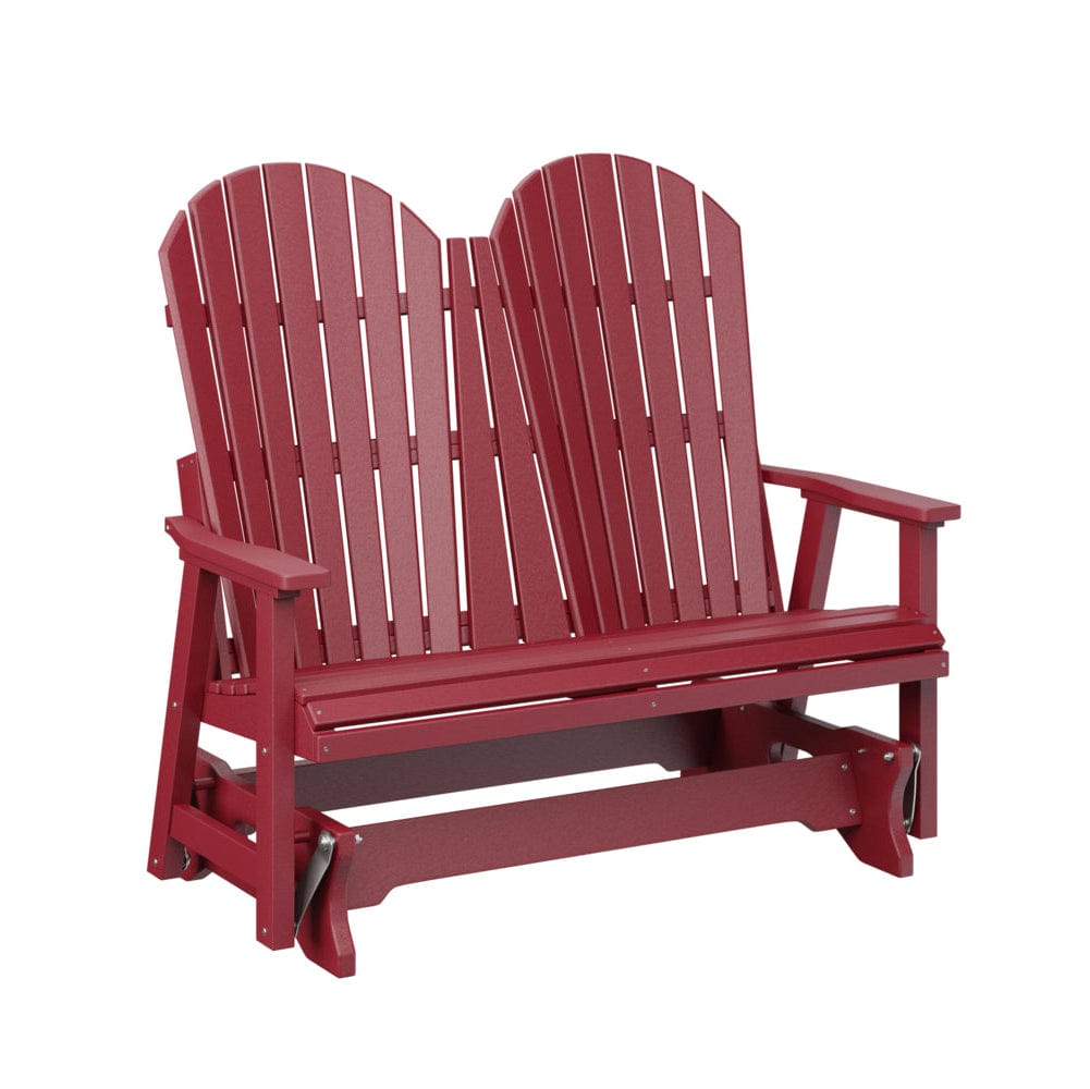Berlin Gardens Comfo Back Poly Lumber Double Glider
