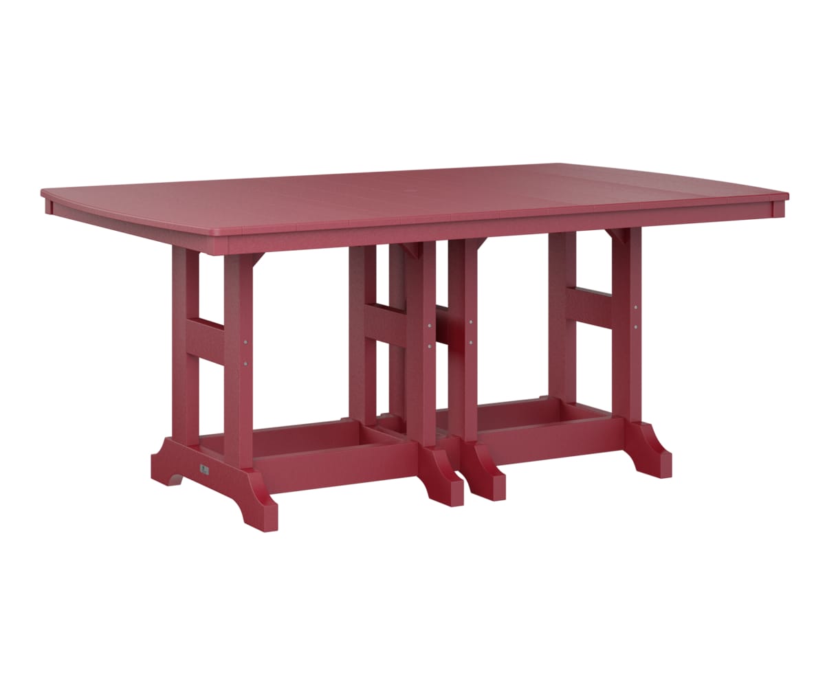Berlin Gardens Classic Rectangular Poly Table & Bench Dining Set