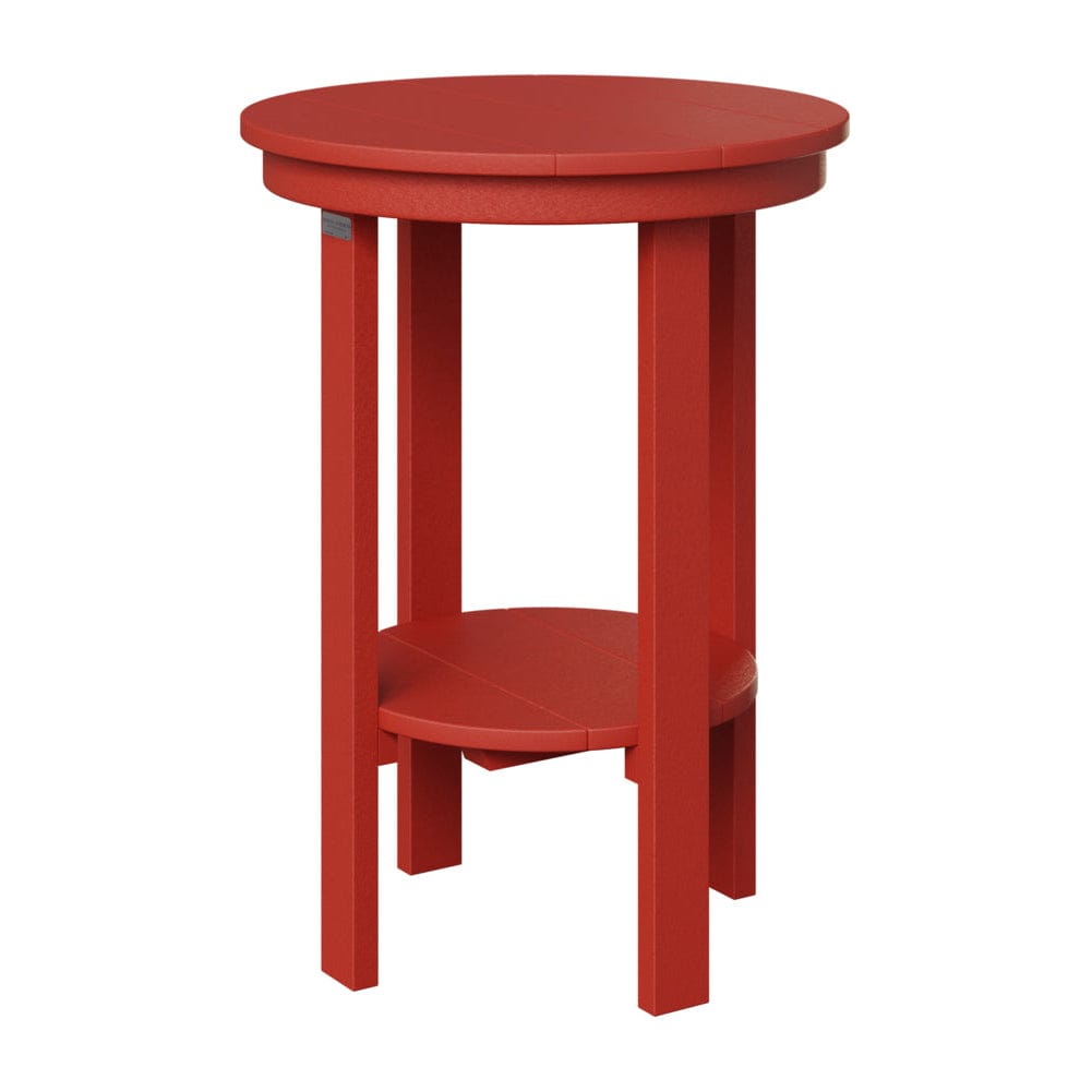 Berlin Gardens Poly Lumber Round End Counter Table