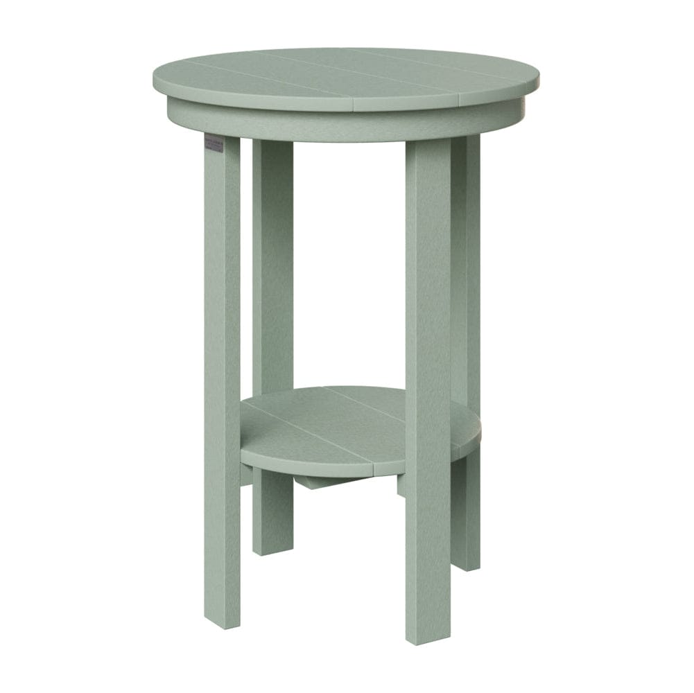 Berlin Gardens Poly Lumber Round End Counter Table