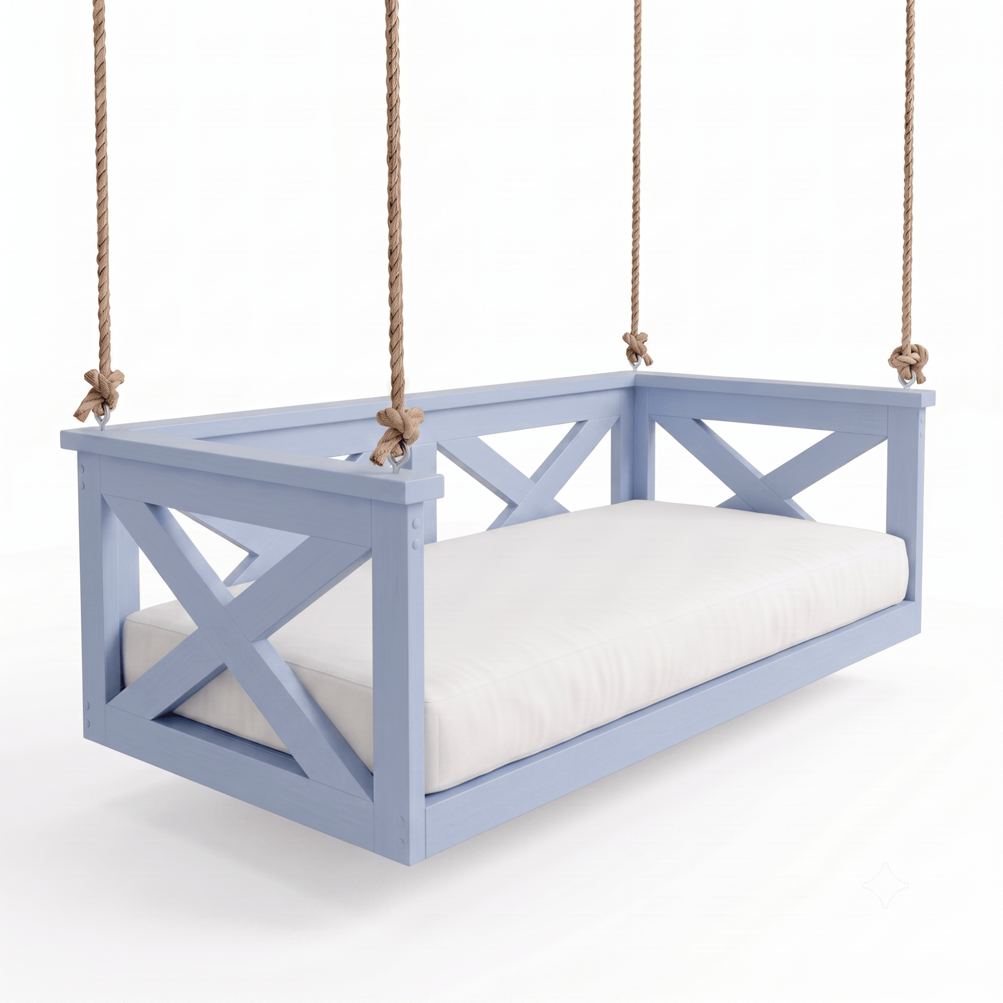 Atlantic Swing Co. Crib, Kiln Dried Pine The Seabrook Daybed Swing