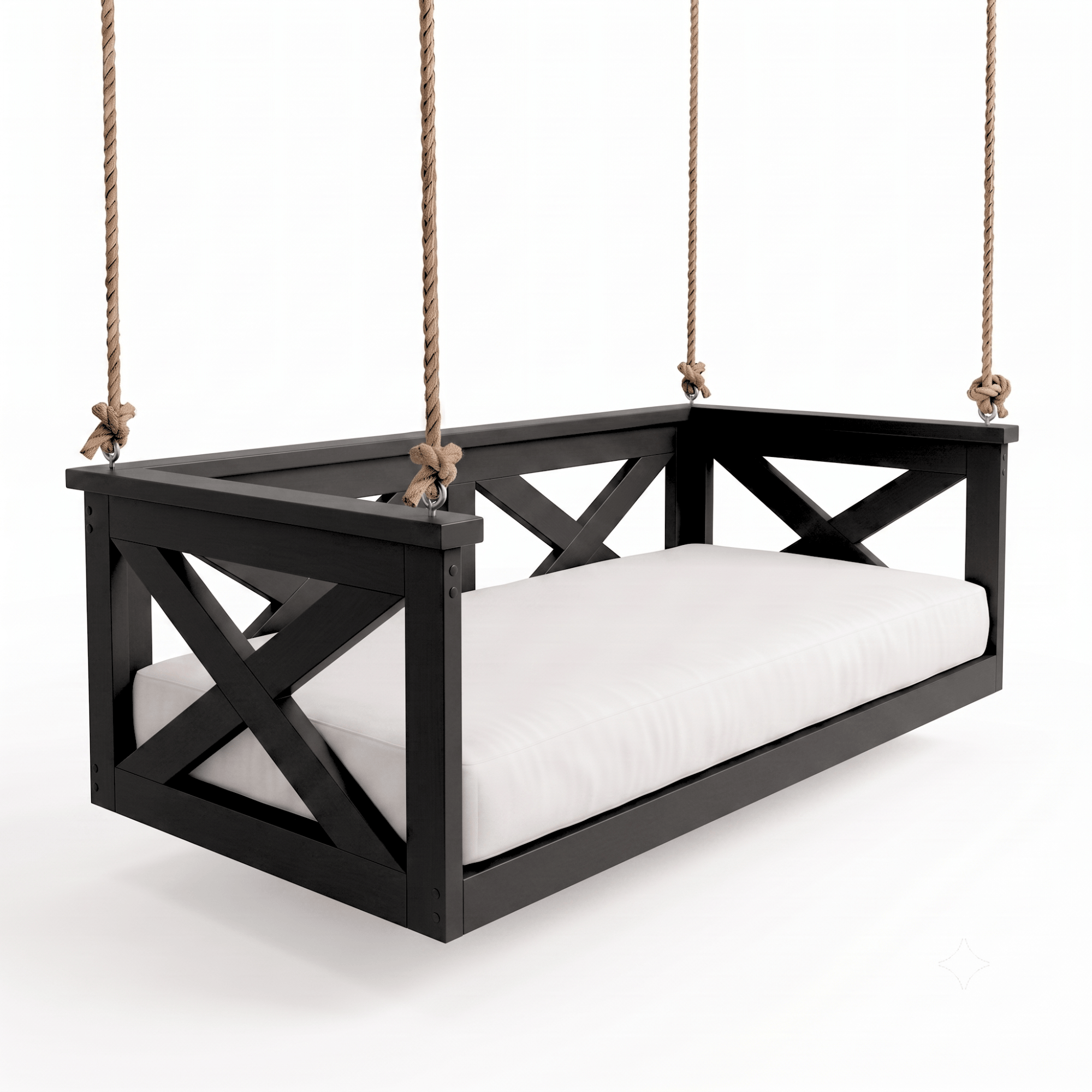 Atlantic Swing Co. Twin, Kiln Dried Pine The Seabrook Daybed Swing