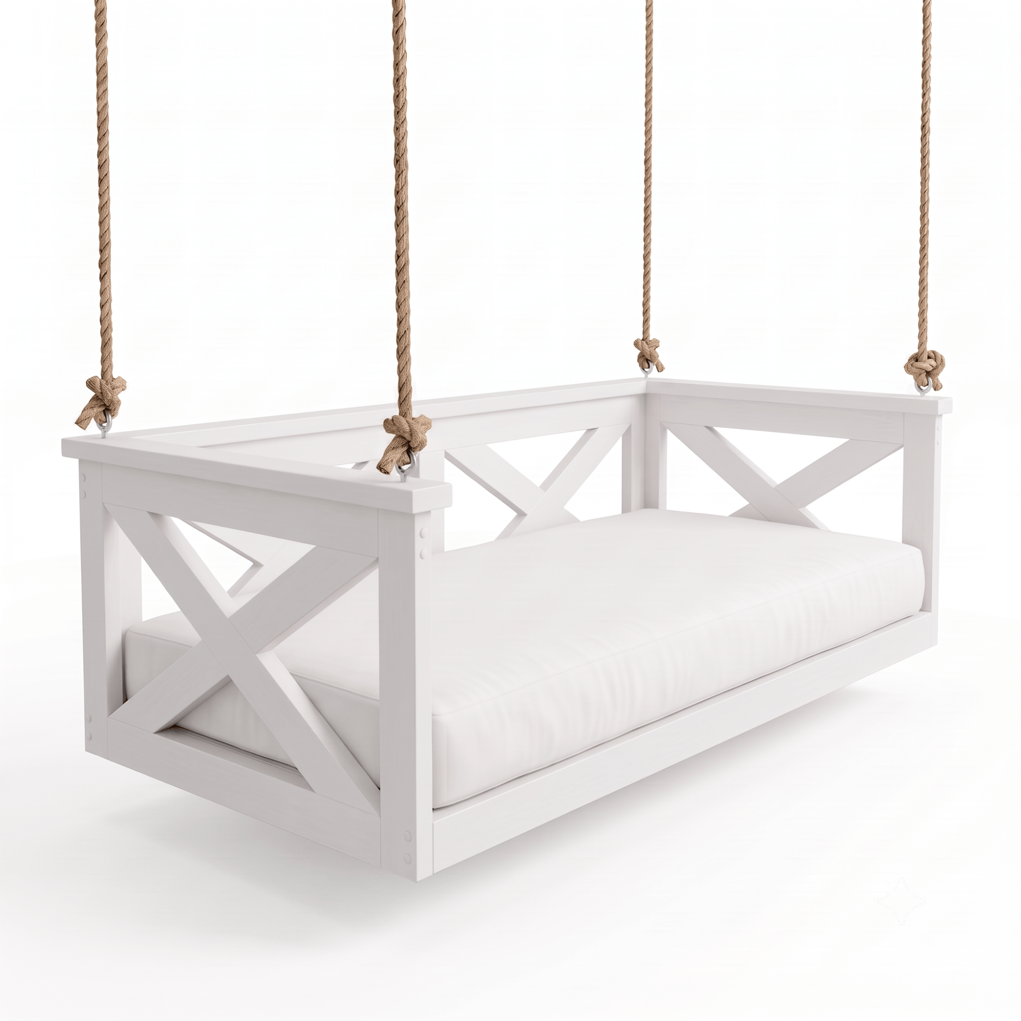 Atlantic Swing Co. Crib, Kiln Dried Pine The Seabrook Daybed Swing
