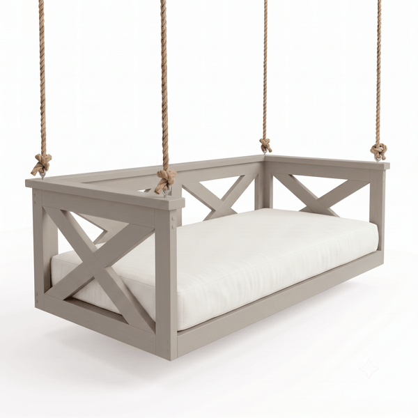 Atlantic Swing Co. Crib, Kiln Dried Pine The Seabrook Daybed Swing