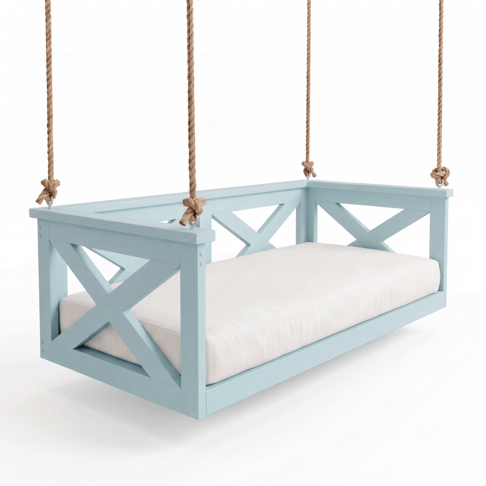 Atlantic Swing Co. Crib, Kiln Dried Pine The Seabrook Daybed Swing