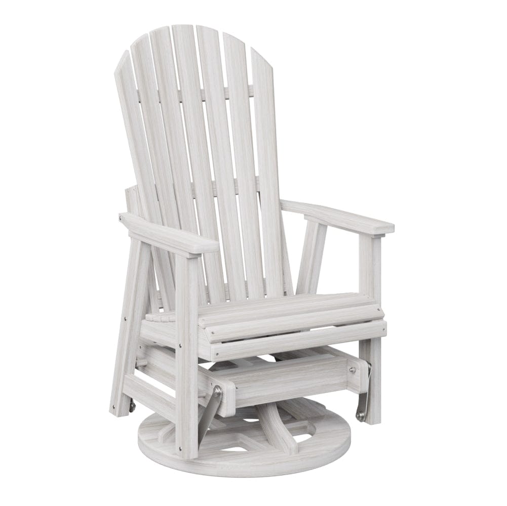 Berlin Gardens Comfo Back Poly Lumber Swivel Glider