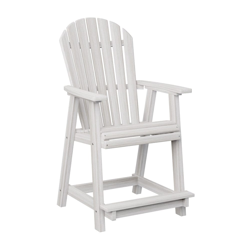 Berlin Gardens Comfo Back Poly Lumber Counter Chair
