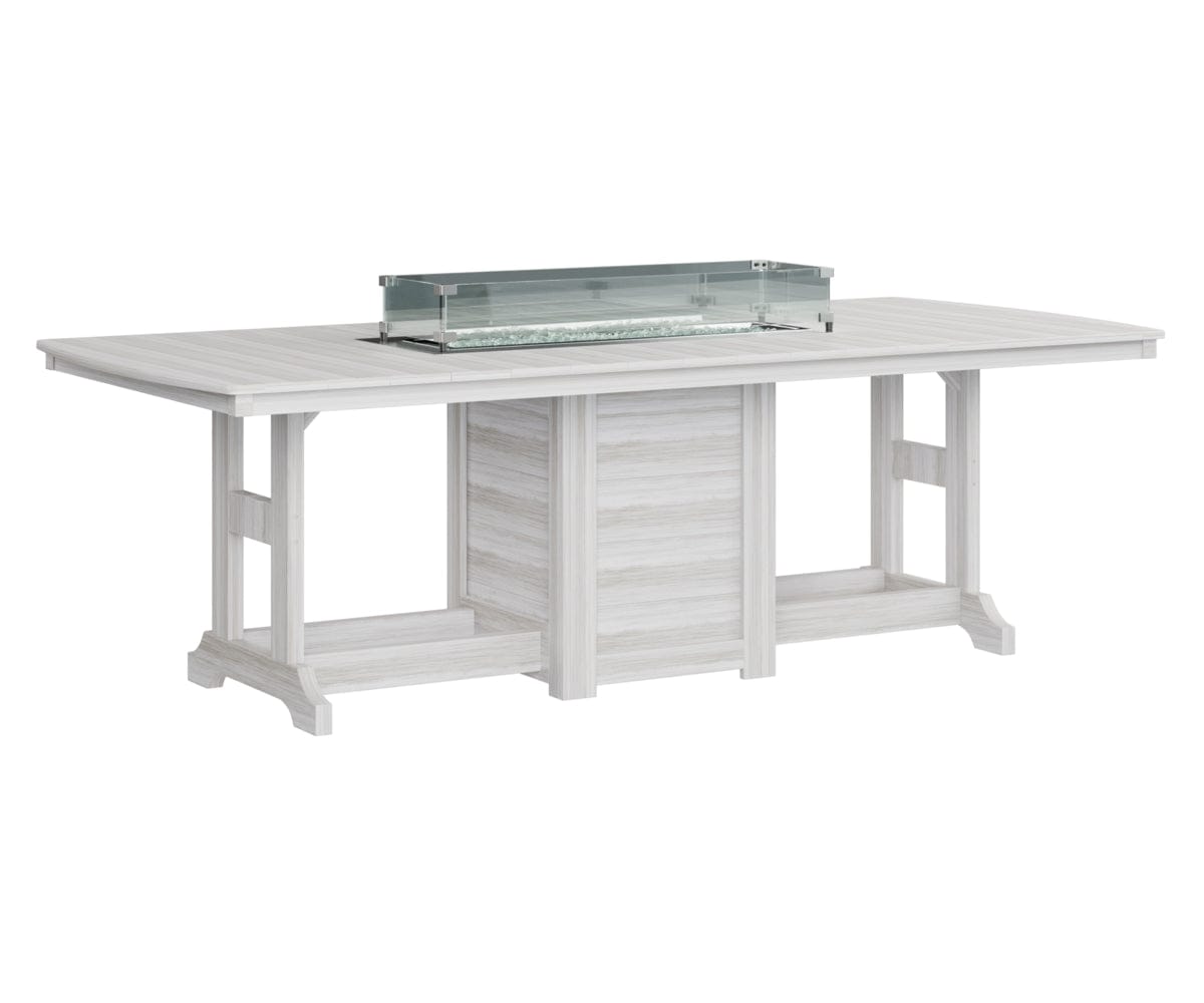 Berlin Gardens Garden Classic Fire Pit Poly Lumber Dining Table
