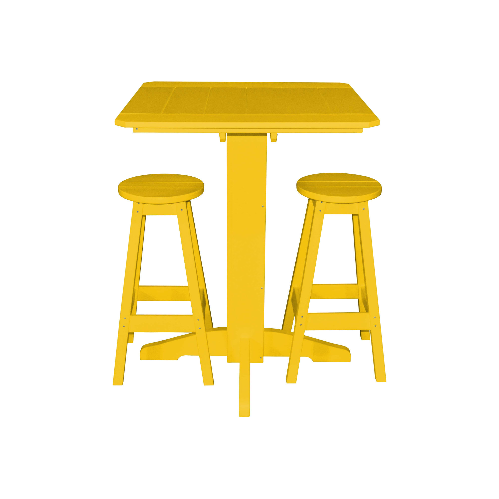 Keystone Amish Co. Sierra 3-Piece Poly Outdoor Bar Set