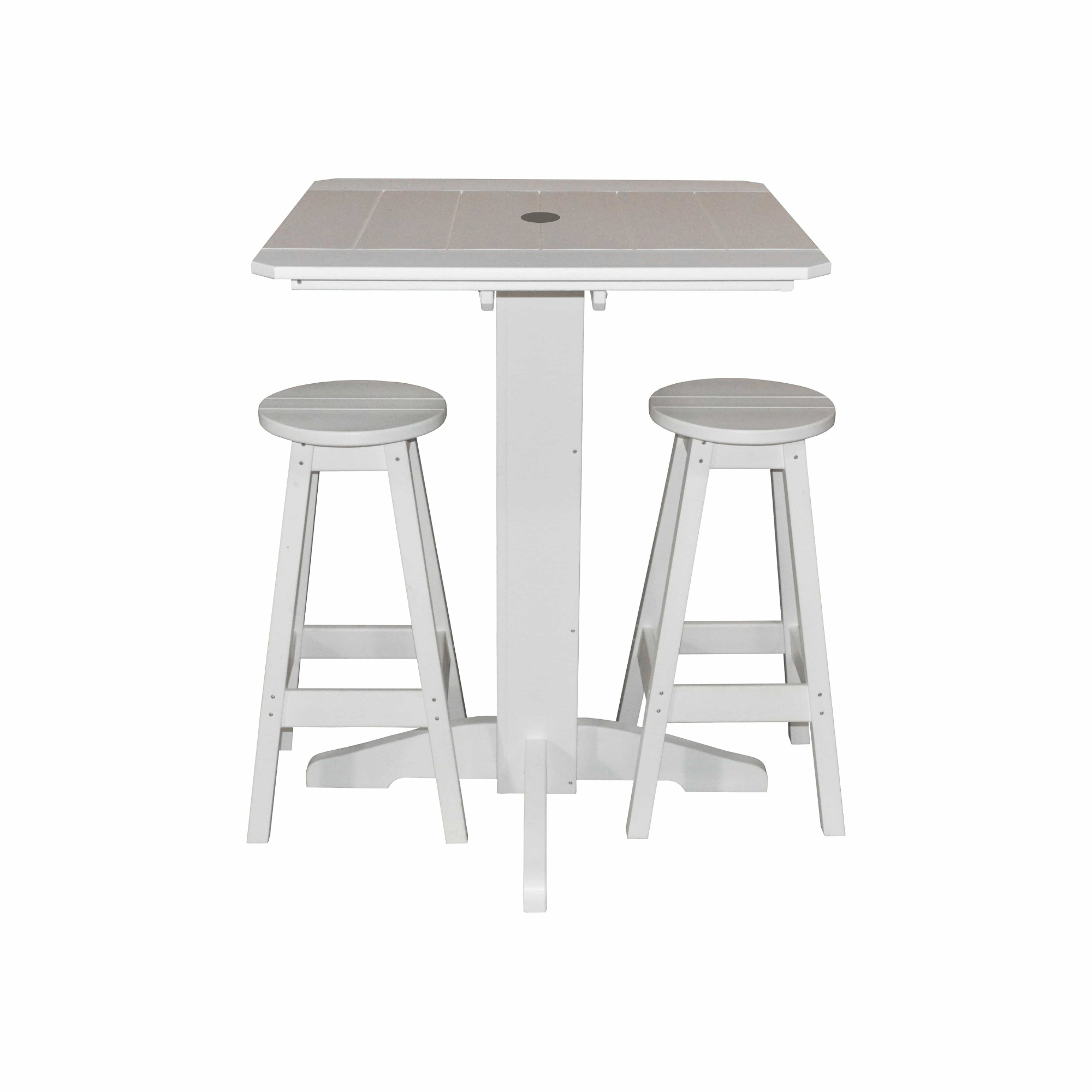 Keystone Amish Co. Sierra 3-Piece Poly Outdoor Bar Set