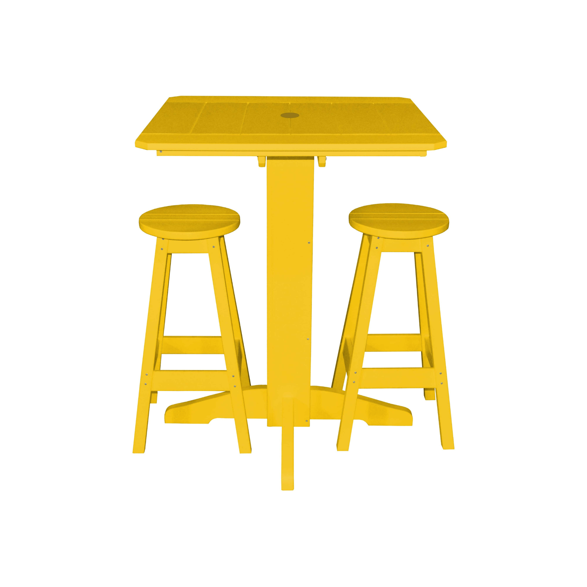 Keystone Amish Co. Sierra 3-Piece Poly Outdoor Bar Set