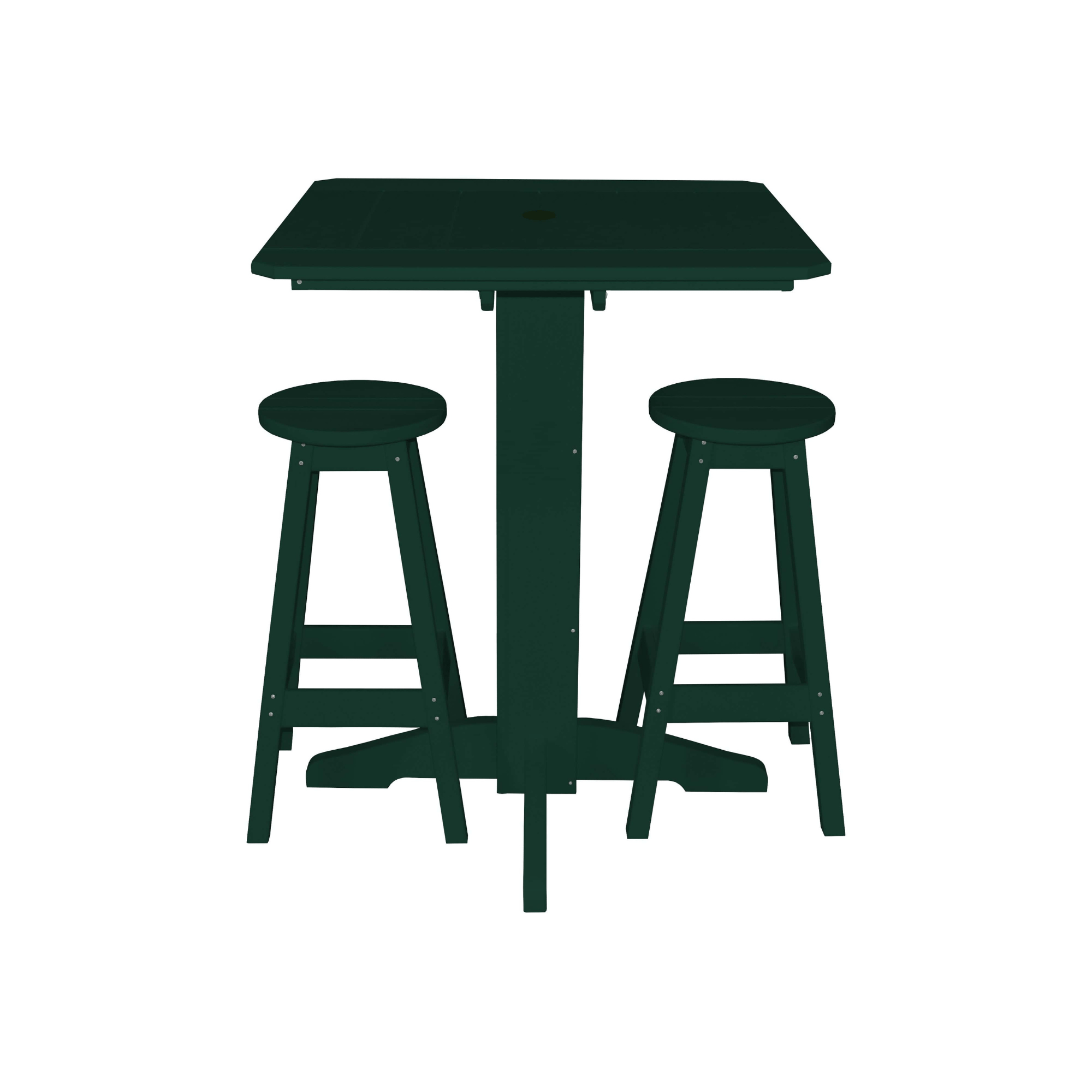 Keystone Amish Co. Sierra 3-Piece Poly Outdoor Bar Set