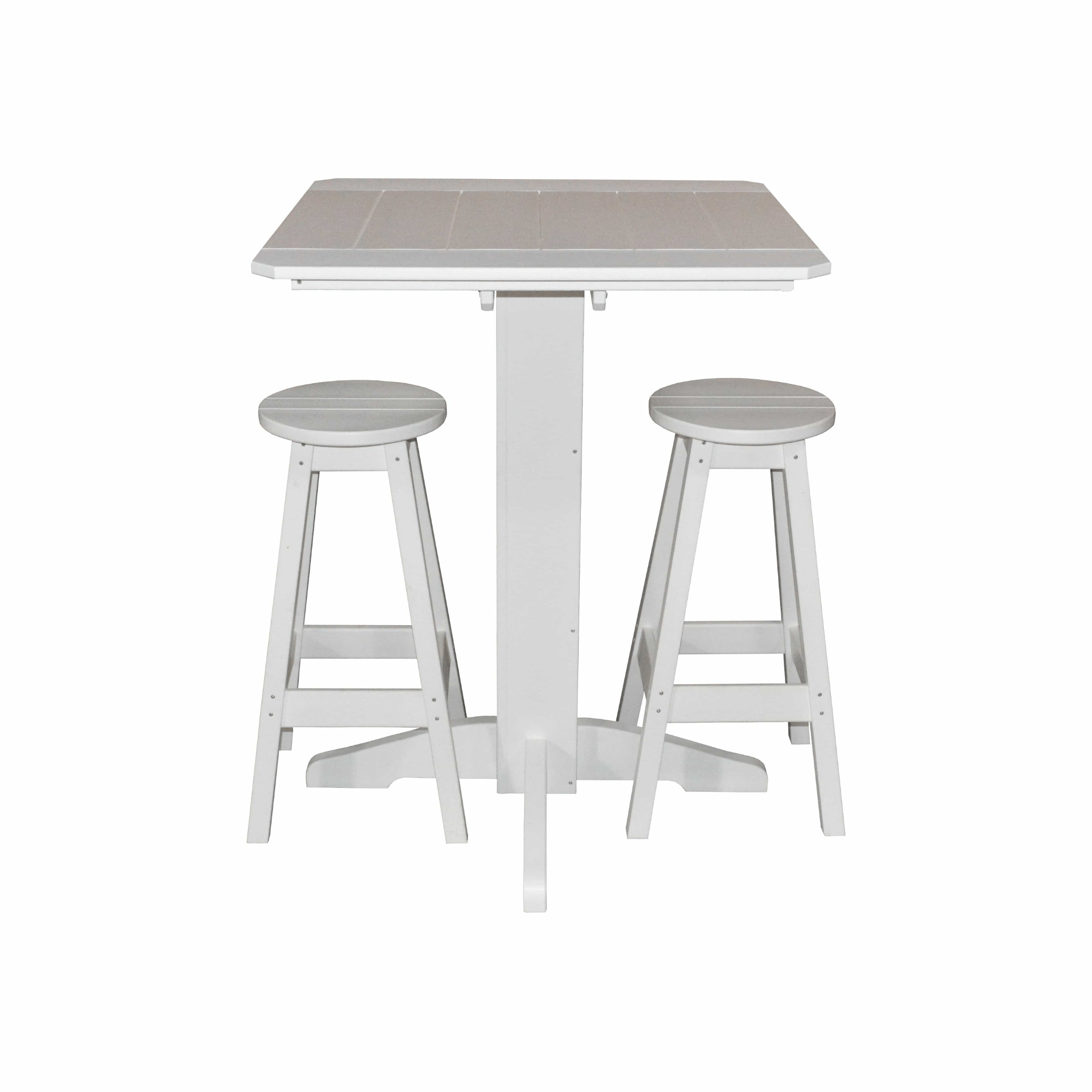 Keystone Amish Co. Sierra 3-Piece Poly Outdoor Bar Set