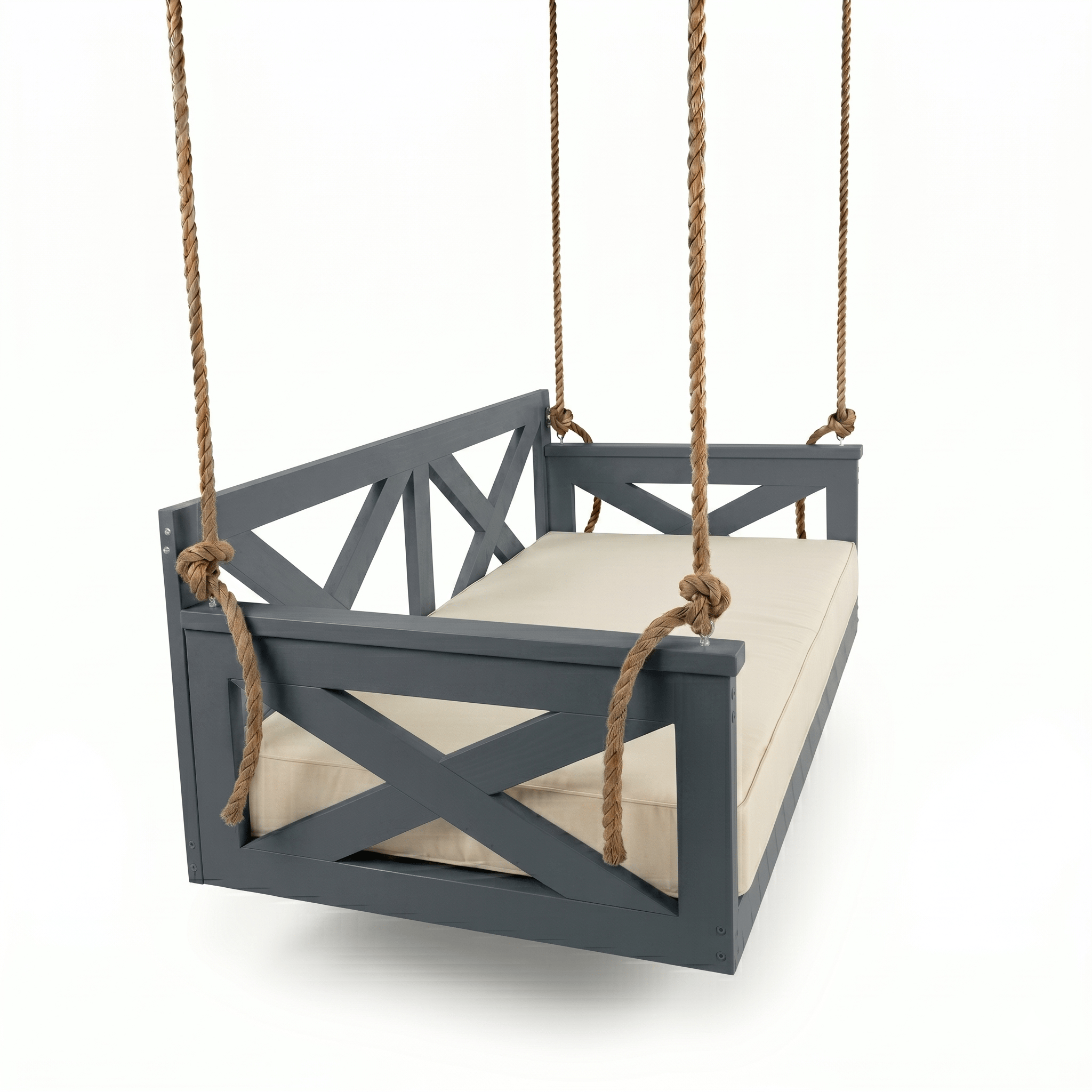 Atlantic Swing Co. The Simon Kiln-Dried Pine Daybed Swing, Crib