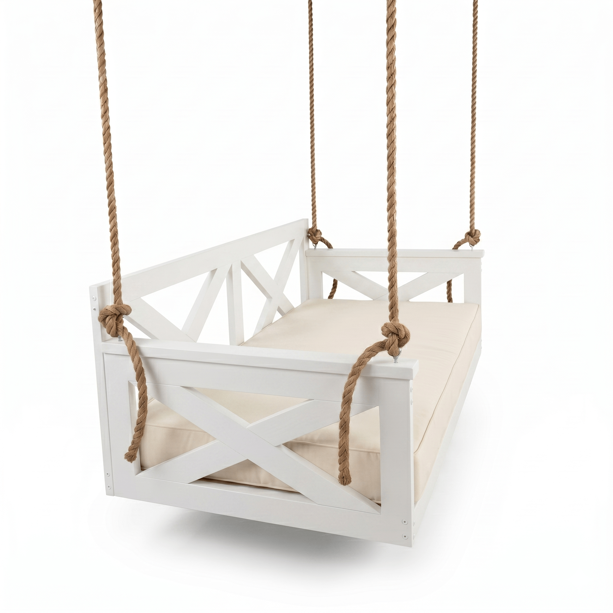 Atlantic Swing Co. The Simon Kiln-Dried Pine Daybed Swing, Crib