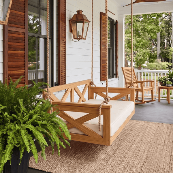 Atlantic Swing Co. The Simon Daybed Swing in Cedar