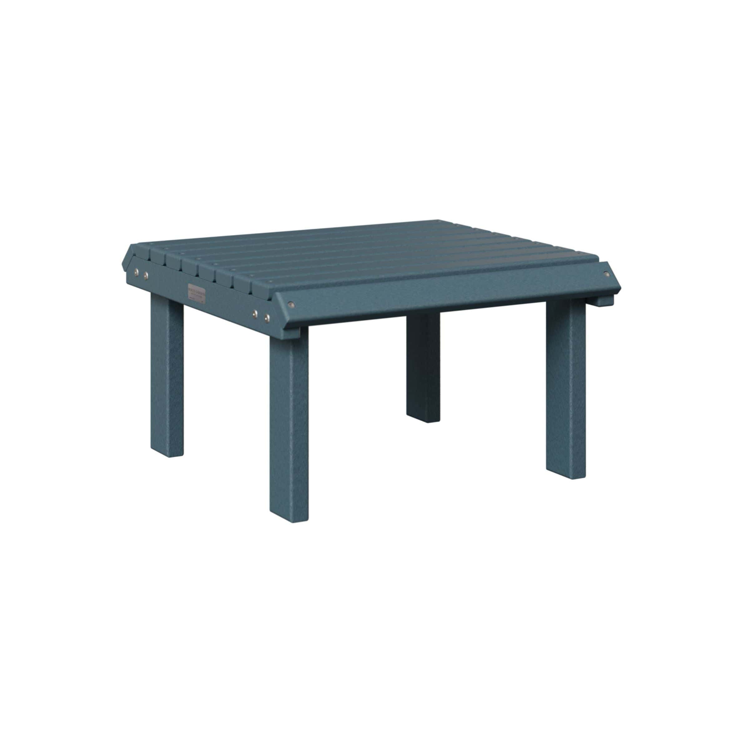 Berlin Gardens Poly Lumber Stationary Footstool