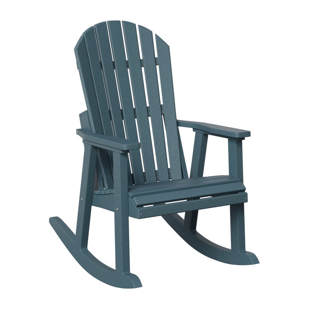 Berlin Gardens Comfo Back Poly Lumber Rocker