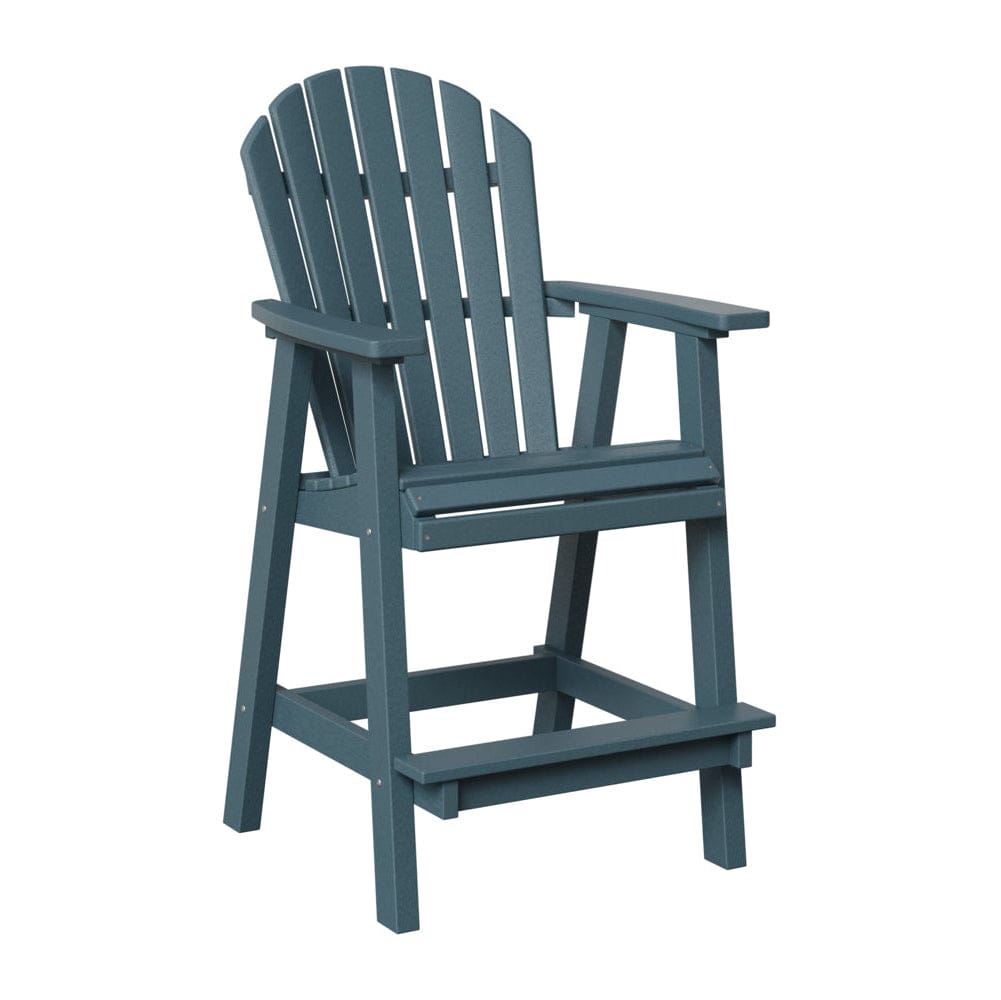 Berlin Gardens Comfo Back Poly Lumber Bar Chair
