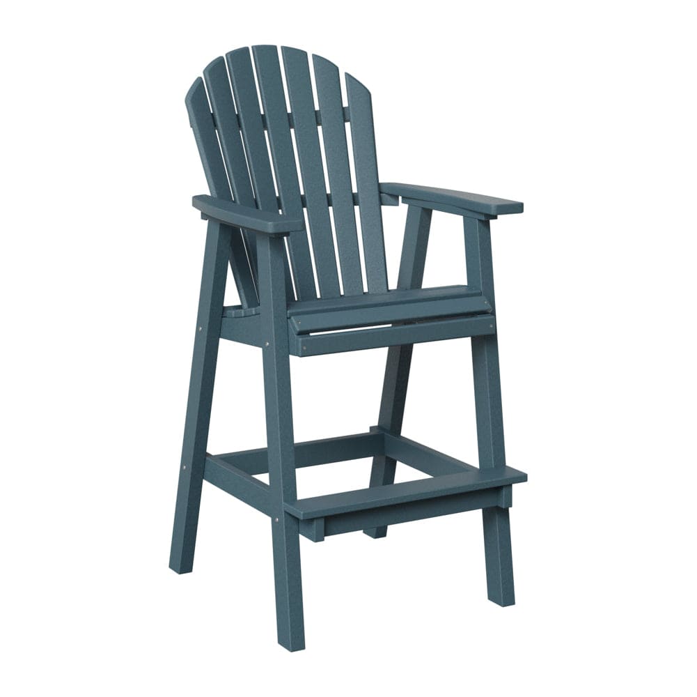 Berlin Gardens Comfo Back Poly Lumber 30" Extra Tall Chair