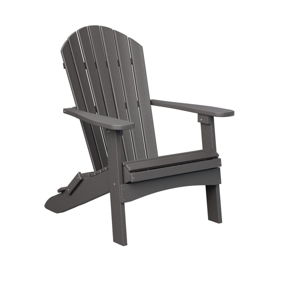 Berlin Gardens Comfo Back Poly Lumber Folding Adirondack Chair