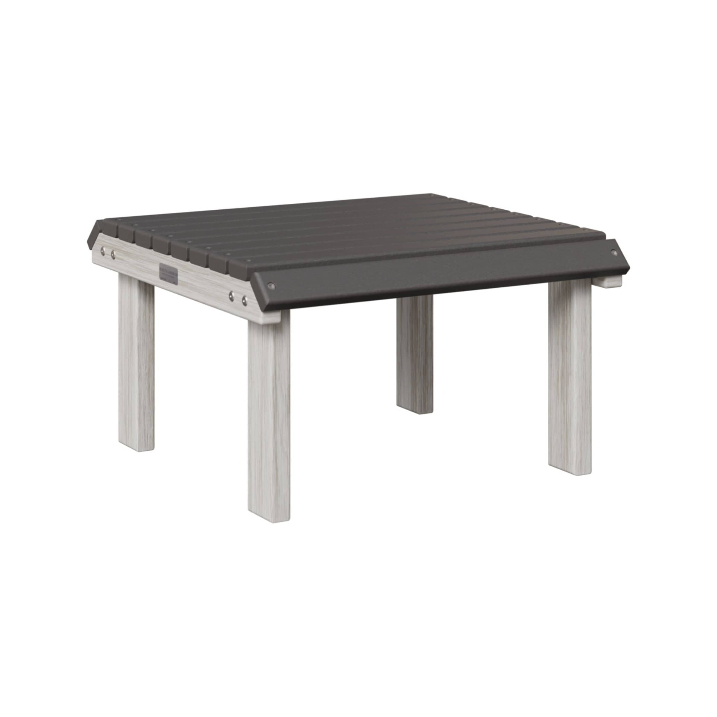 Berlin Gardens Poly Lumber Stationary Footstool