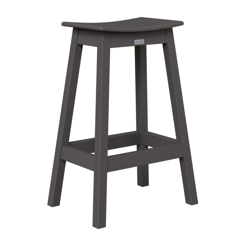 Berlin Gardens Saddle Poly Lumber Bar Stool