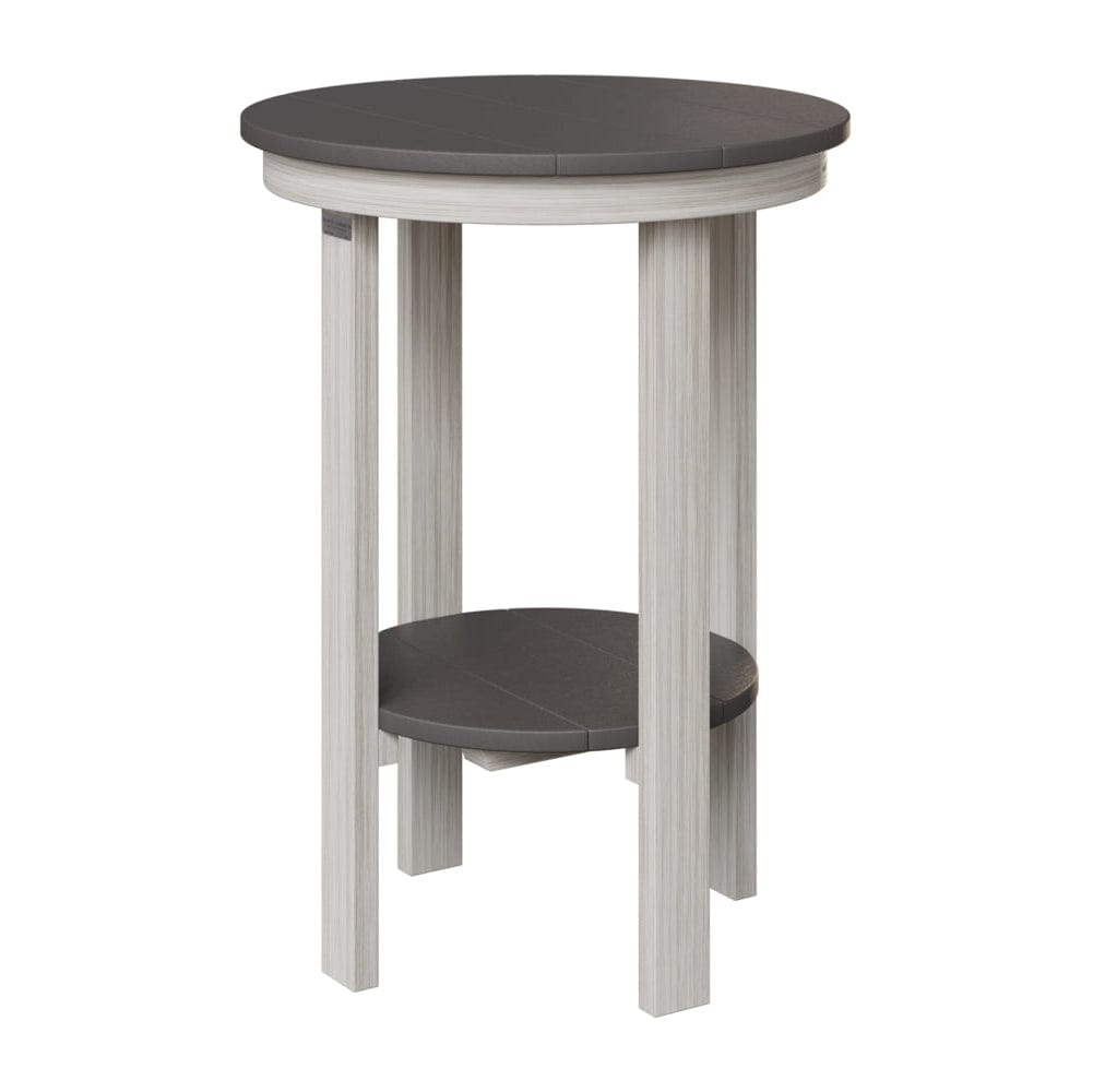 Berlin Gardens Poly Lumber Round End Counter Table