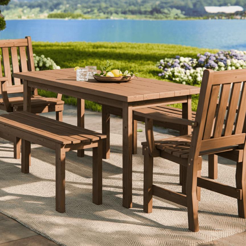 Keystone Amish Co. Spruce Outdoor Dining Table