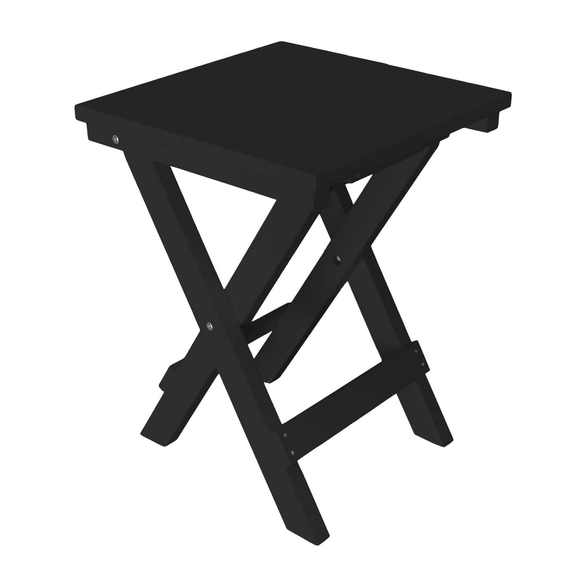 Keystone Amish Co. Square Poly Lumber Folding Bistro Table