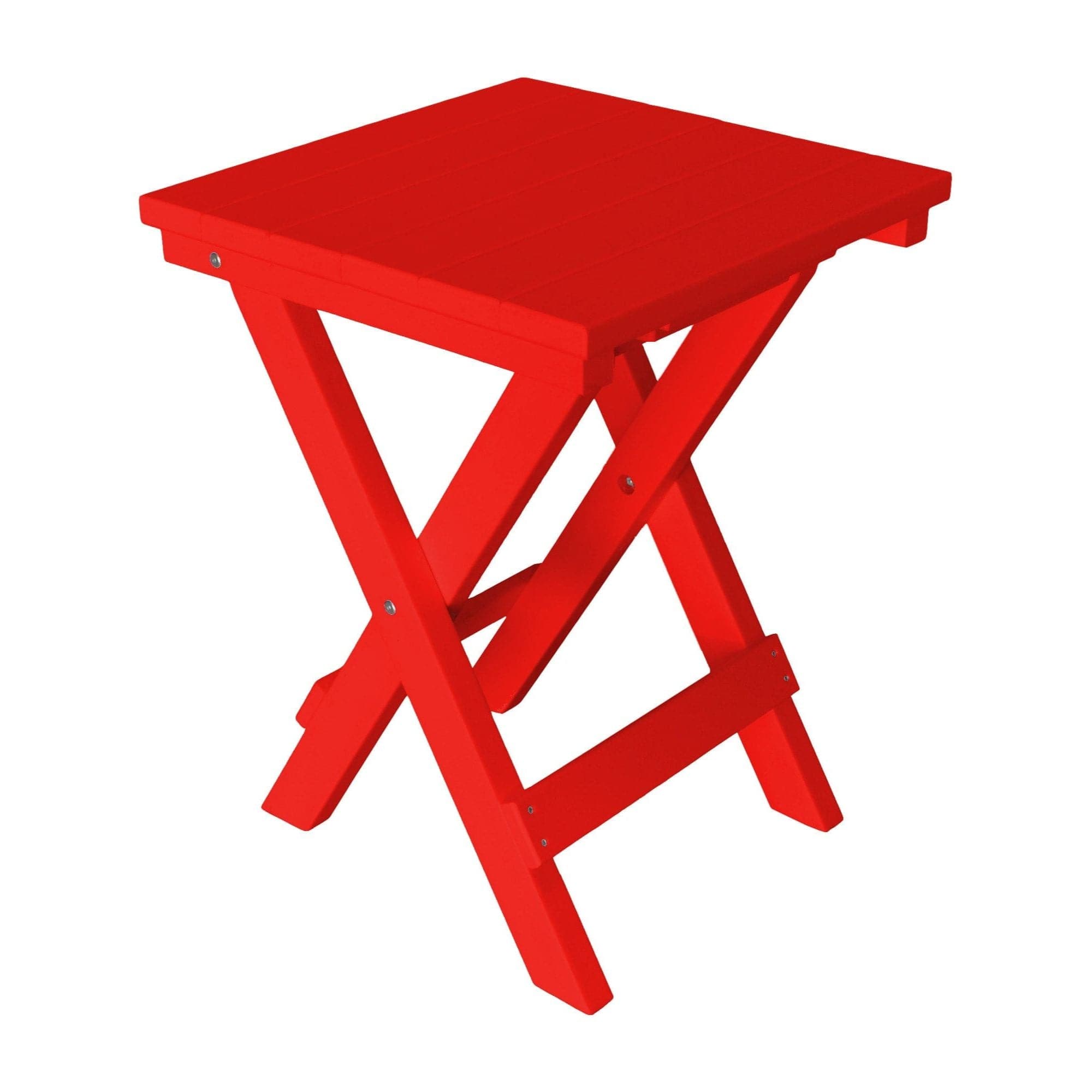 Keystone Amish Co. Square Poly Lumber Folding Bistro Table