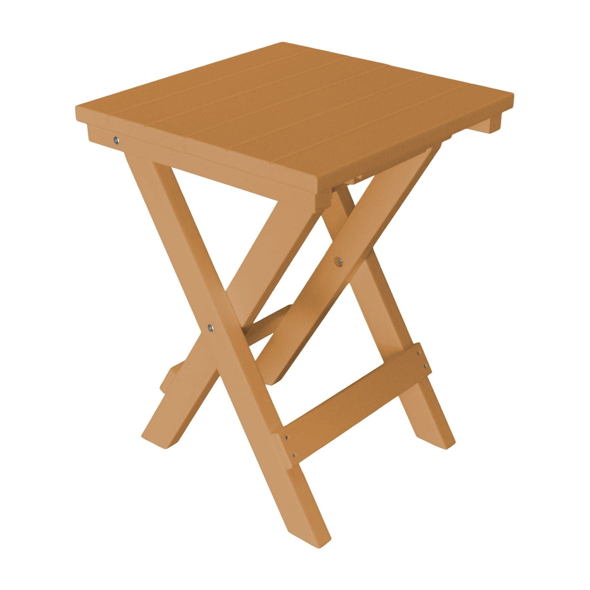 Keystone Amish Co. Square Poly Lumber Folding Bistro Table