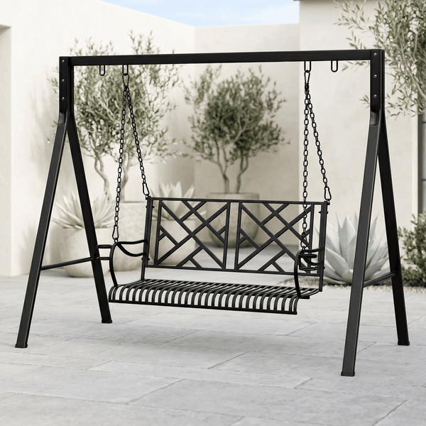 Live Casual Logan Metal Swing with Stand