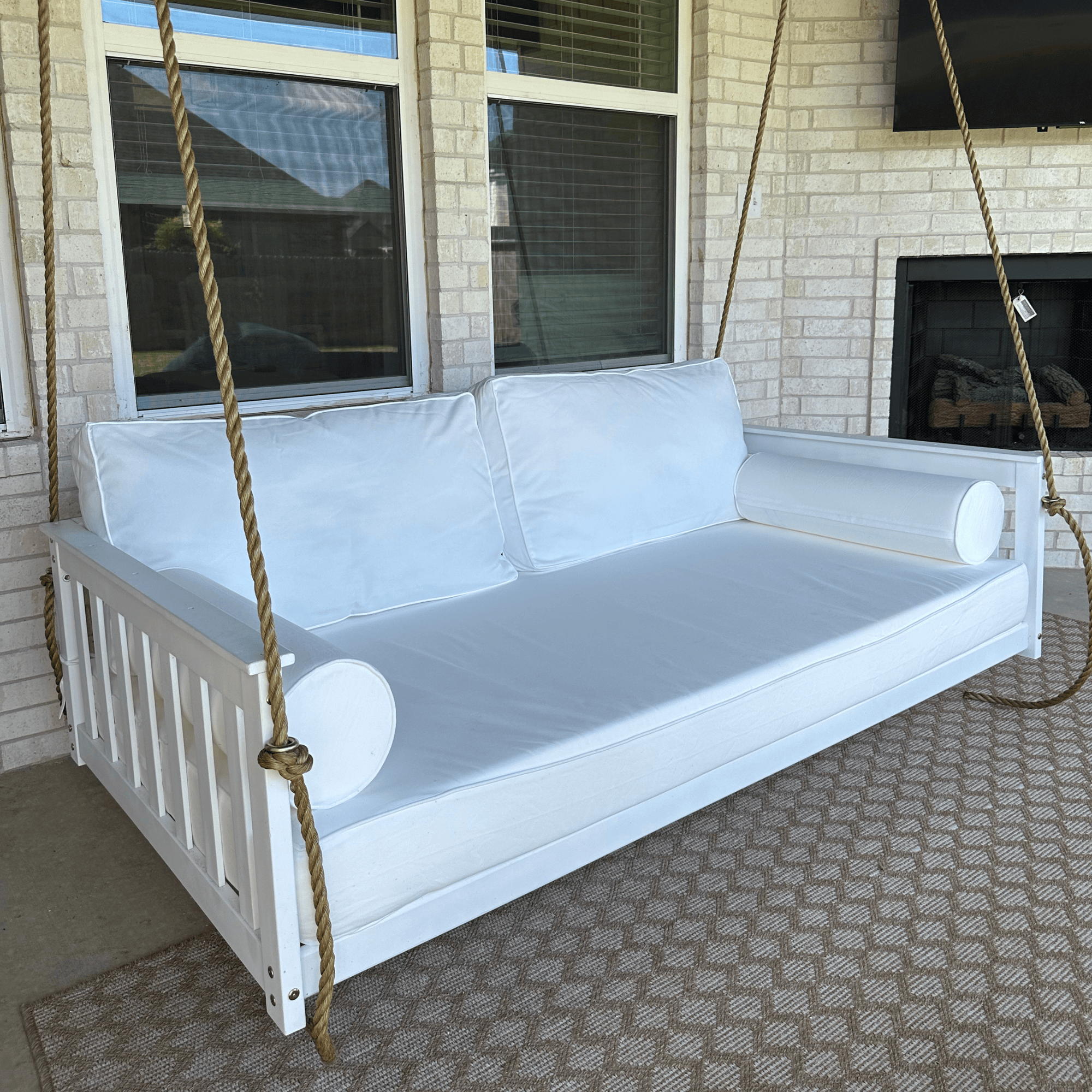 East Green Swing Bed Mattress & Pillow Package, Style 4