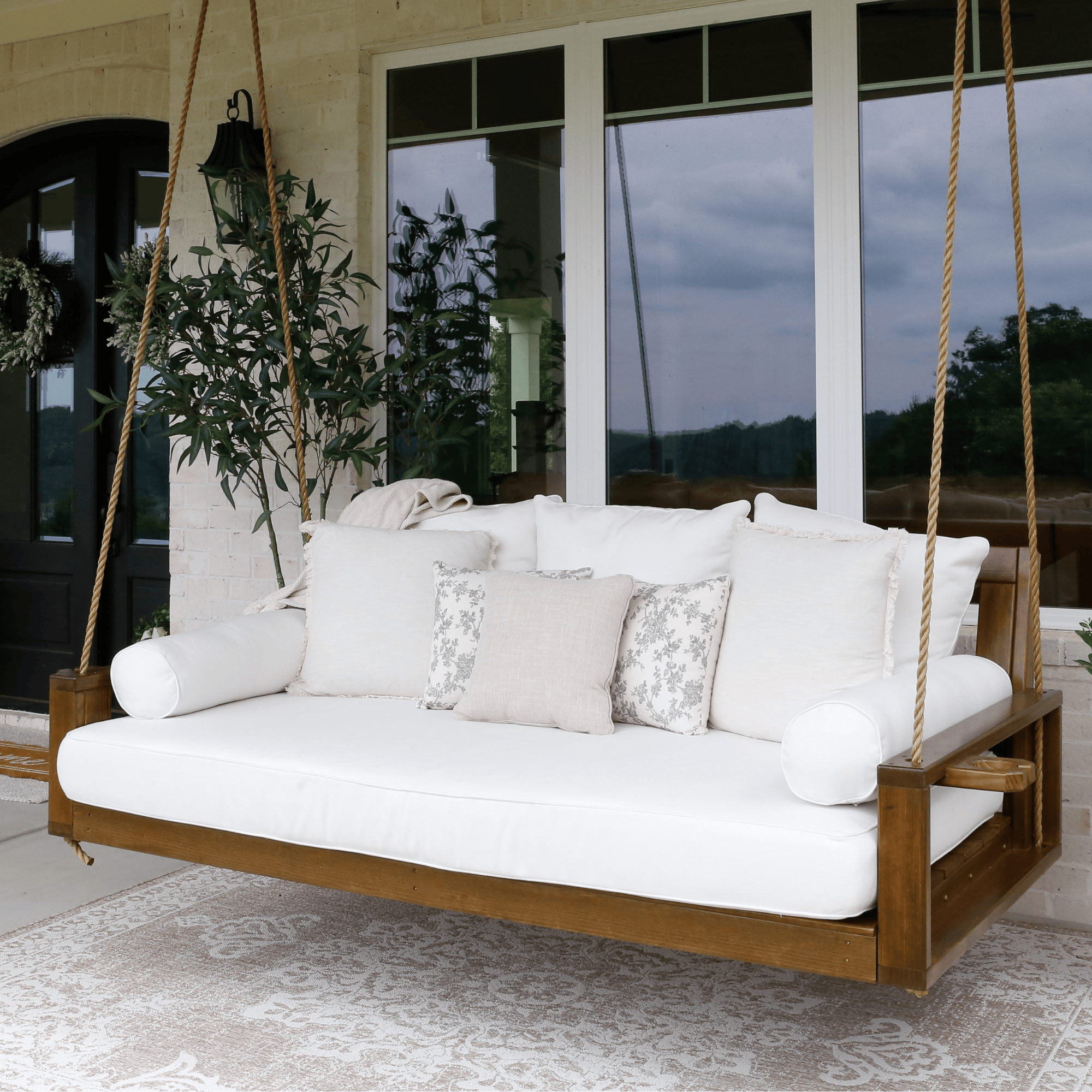 Cushion Perfect Sunbrella Swing Bed Cushion Package, Style 5