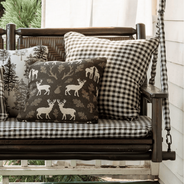 Old Hickory Swing Square Toss Pillow