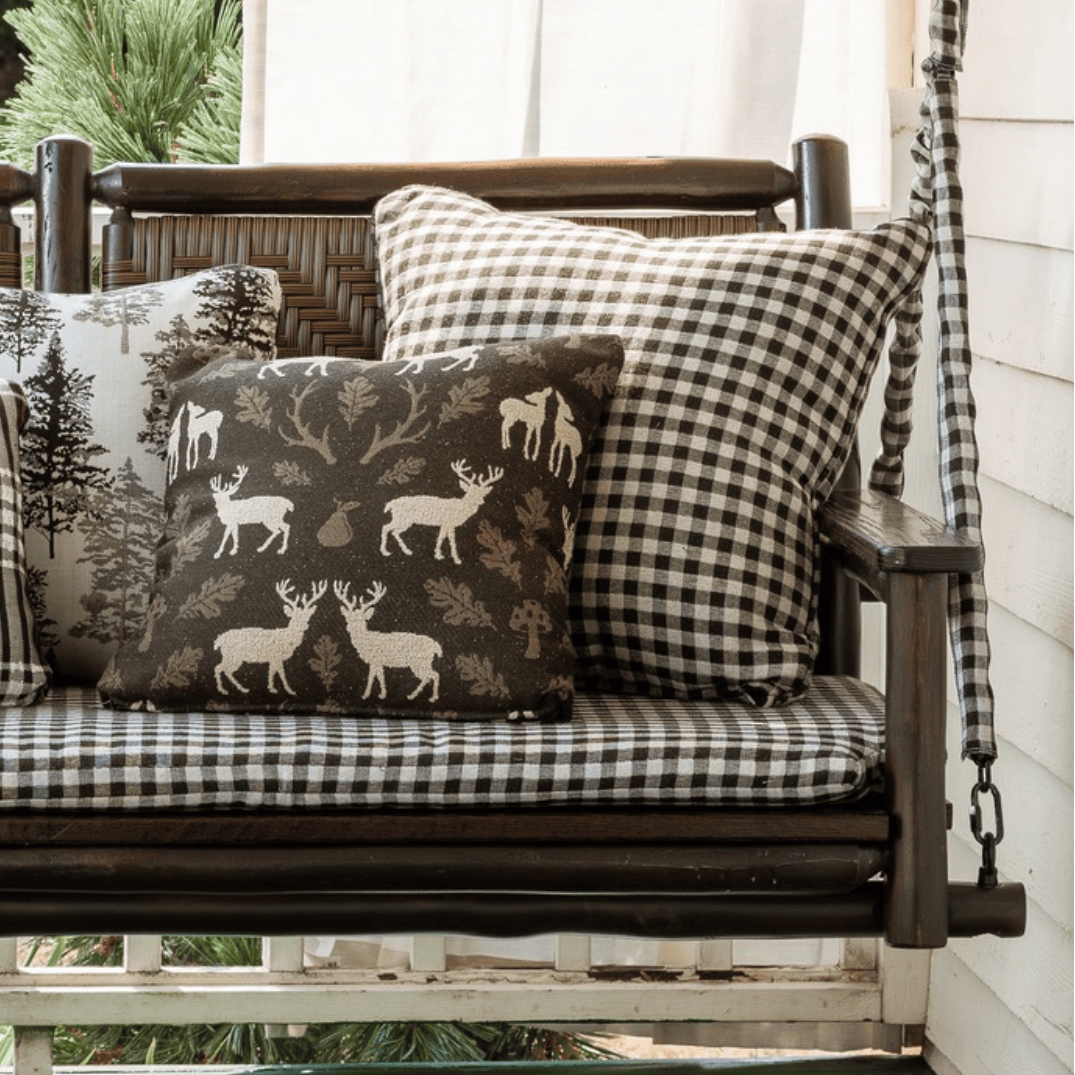 Old Hickory Swing Square Toss Pillow