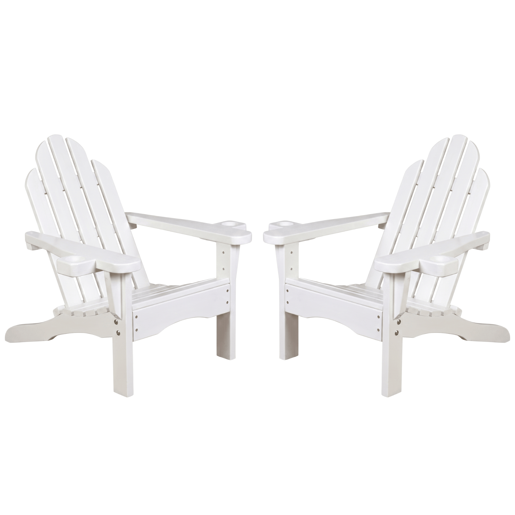 Amish Casual Heavy Duty Treated Adirondack Chairs, Set of 2