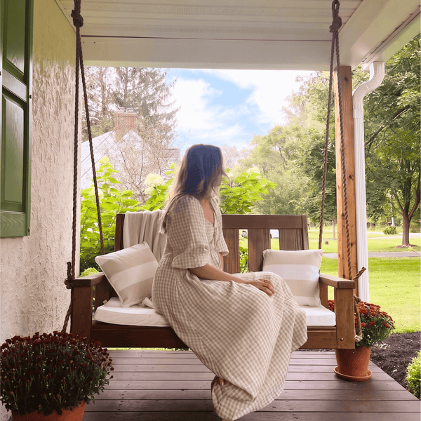 Porchgate Amish Heavy Duty 700 Lb Ardmore Porch Swing
