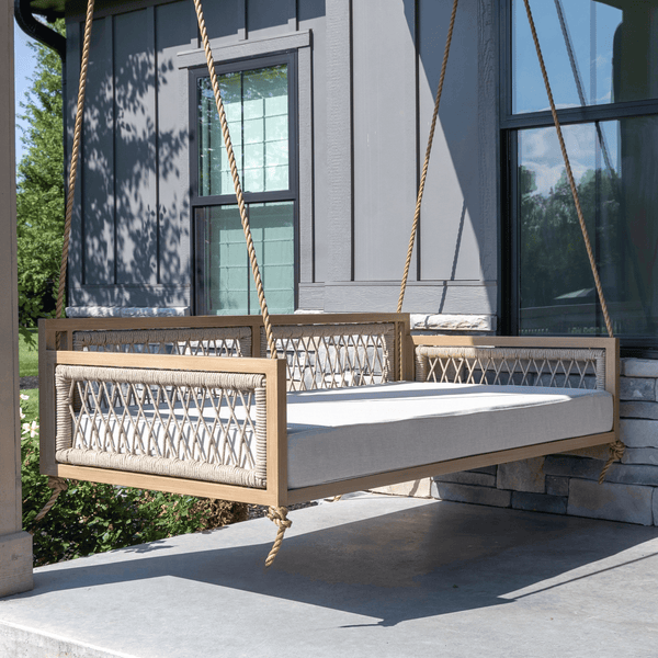 East Green Martin Aluminum Porch Swing Bed
