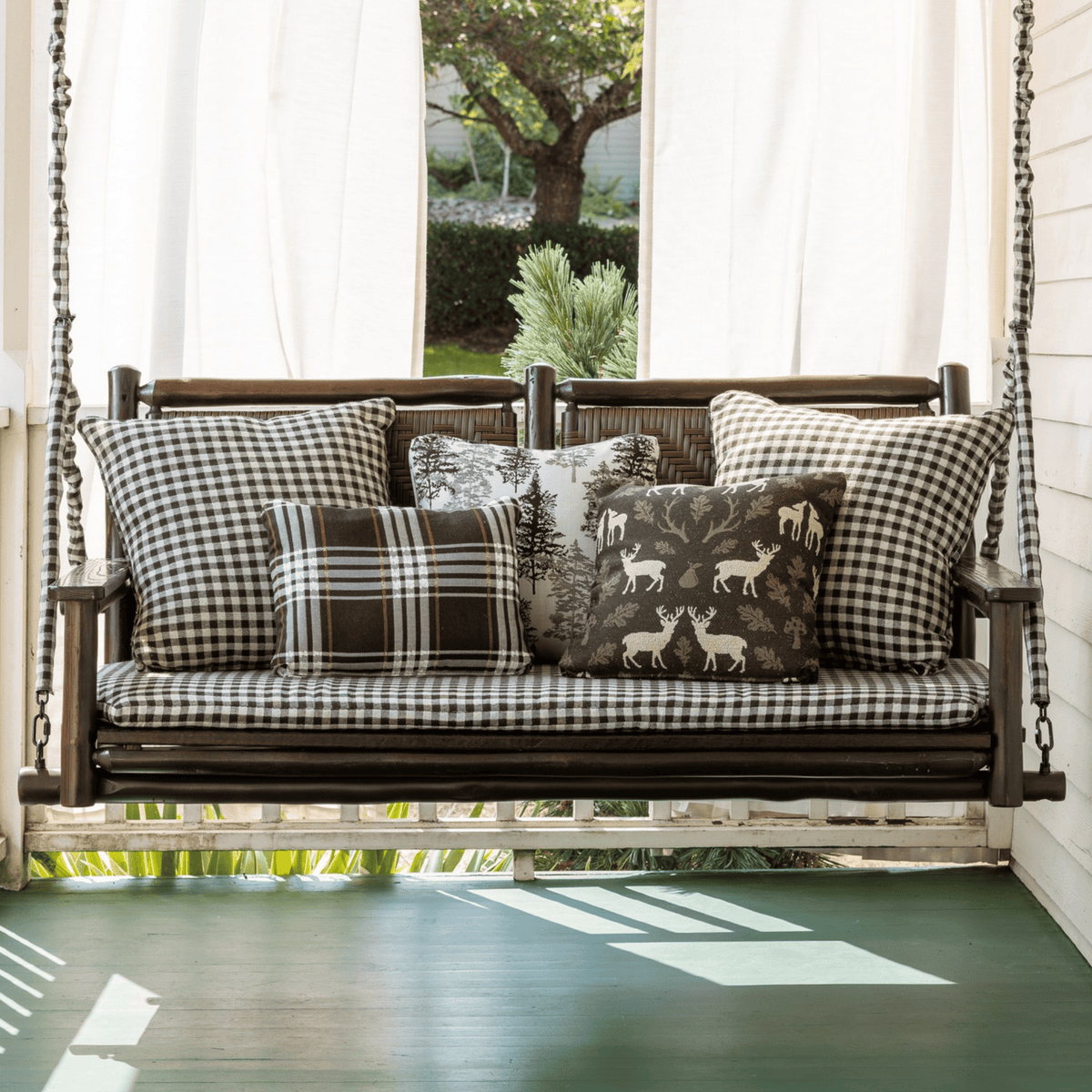 Old Hickory Swing Lumbar Pillow
