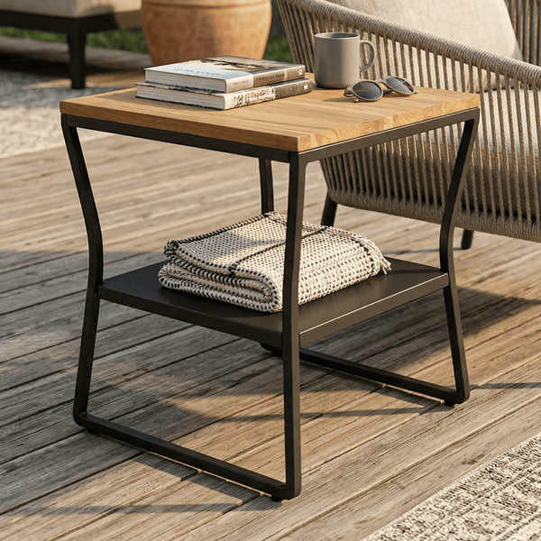 East Green Linden Side Table