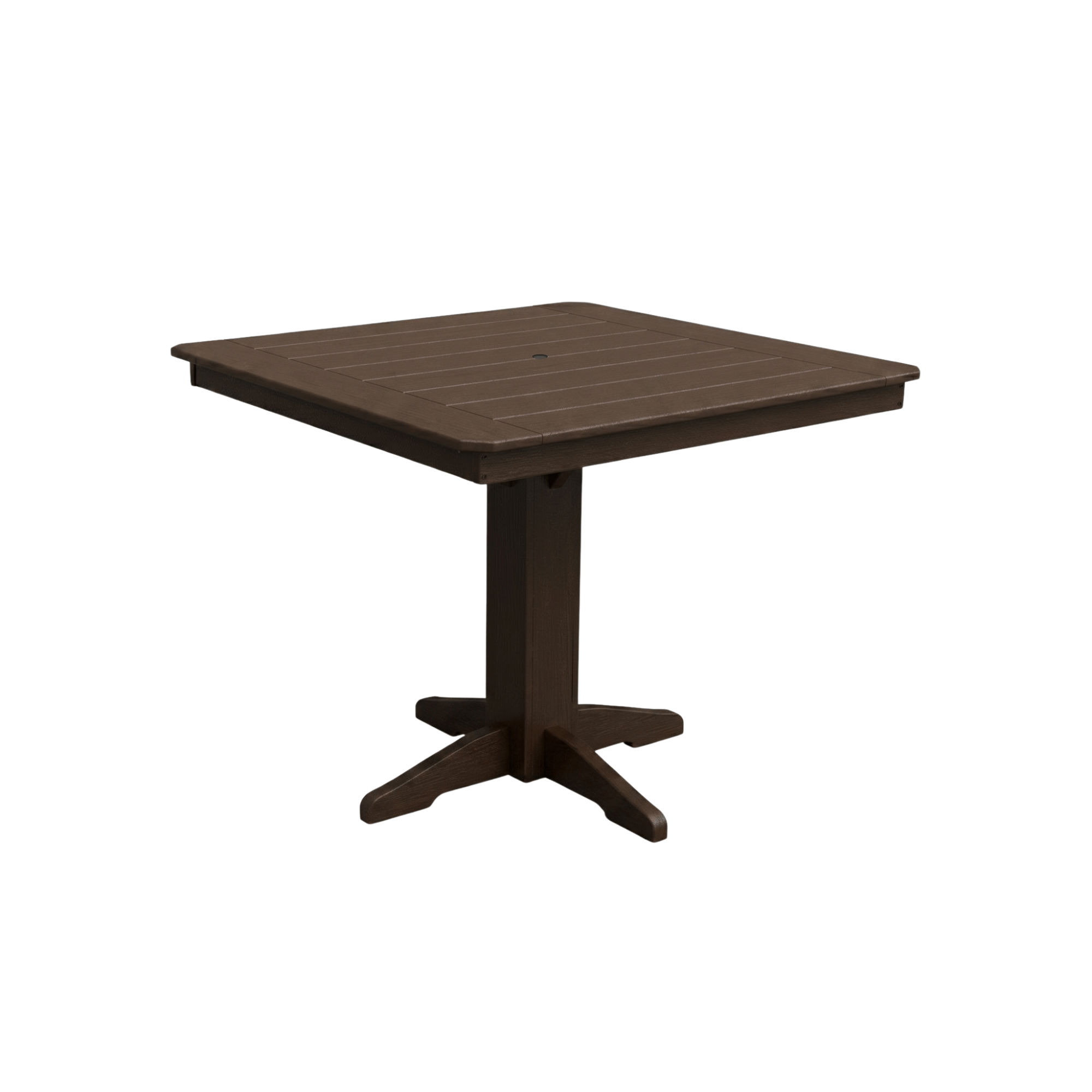 Keystone Amish Co. Square Poly Outdoor Counter Height Dining Table