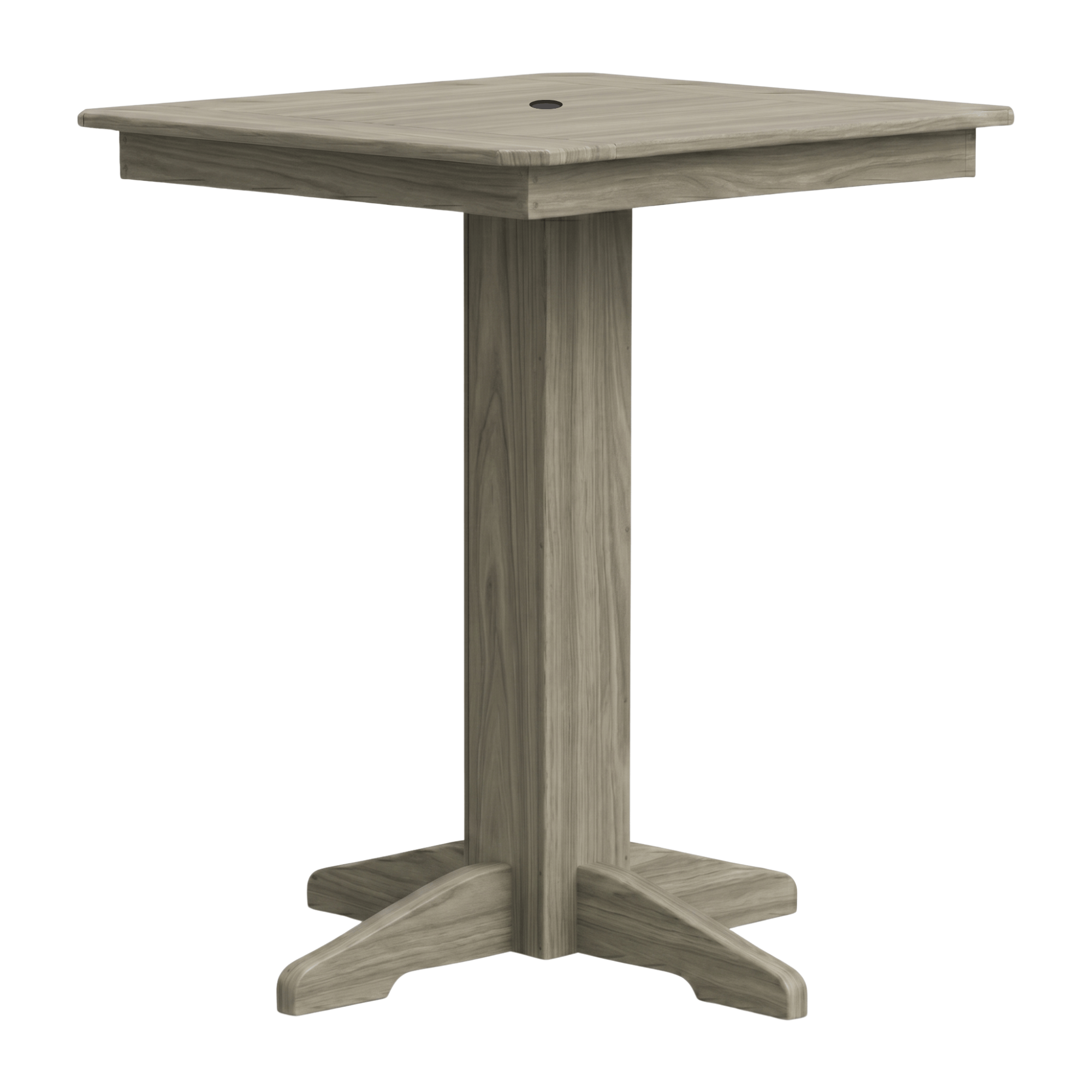 Keystone Amish Co. Square Poly Outdoor Bar Height Dining Table