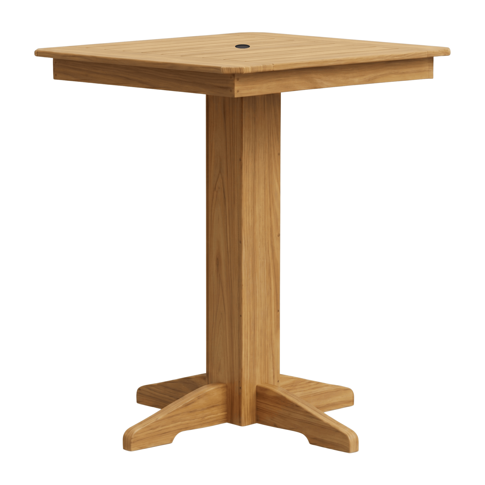 Keystone Amish Co. Square Poly Outdoor Bar Height Dining Table