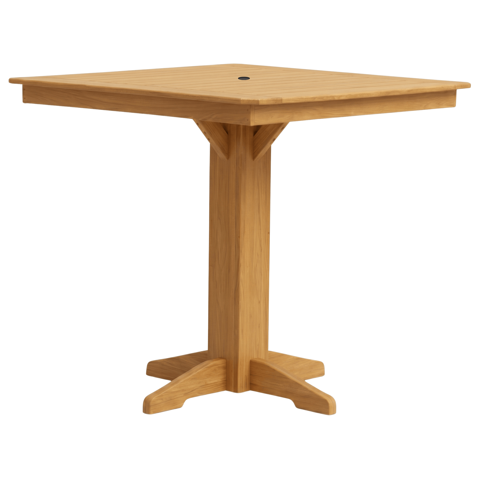 Keystone Amish Co. Square Poly Outdoor Bar Height Dining Table