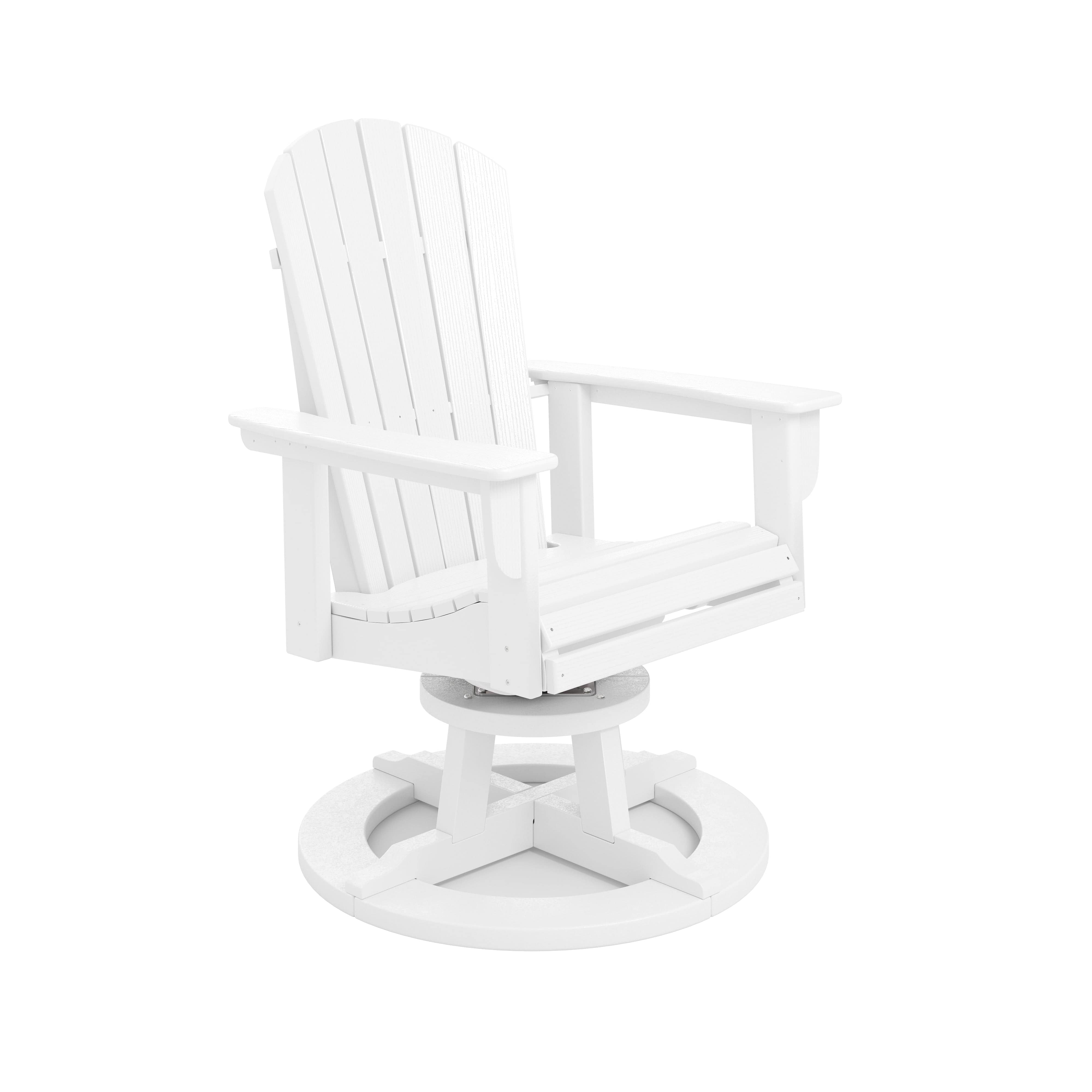 SoPoly St. Simons Poly Swivel Dining Chair