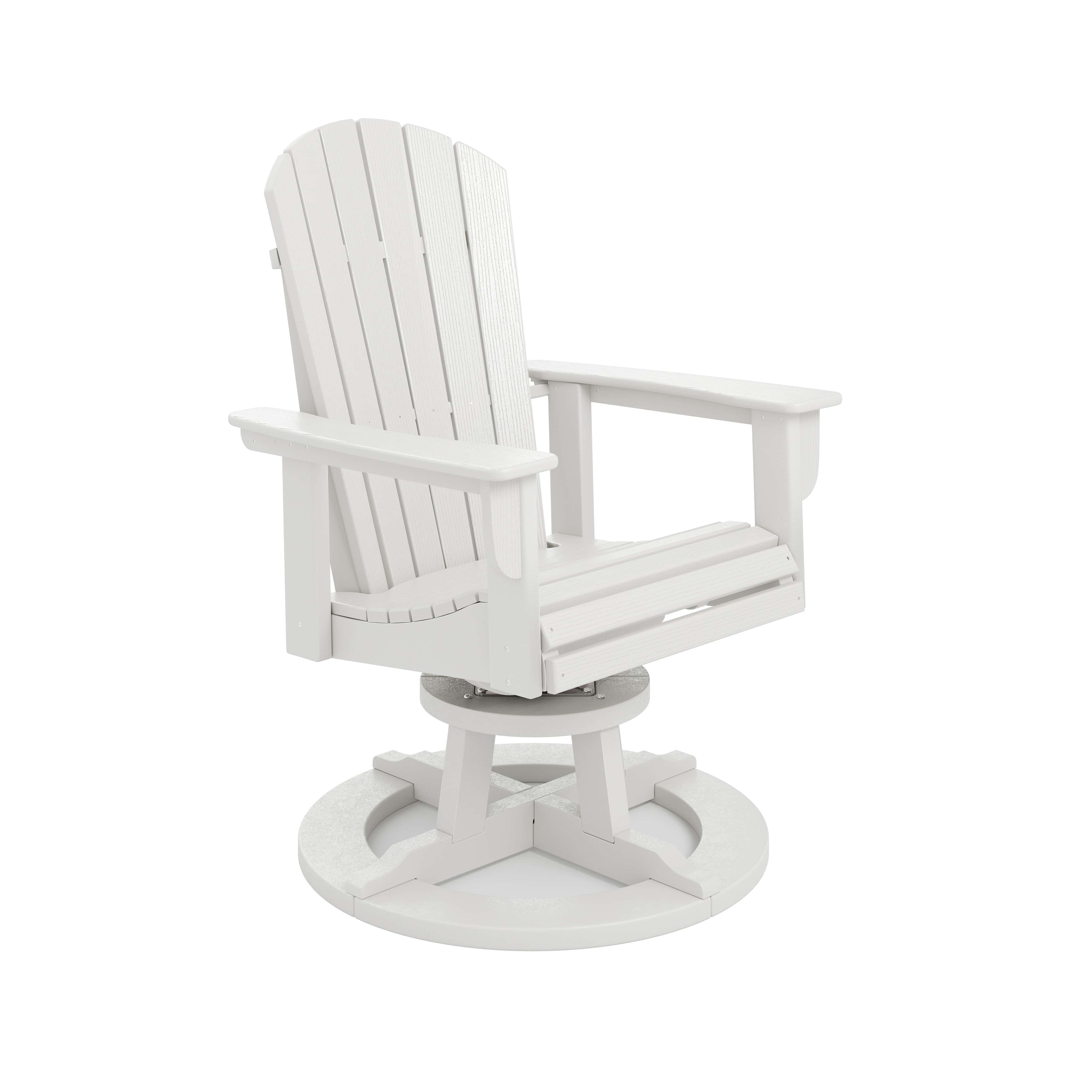 SoPoly St. Simons Poly Swivel Dining Chair